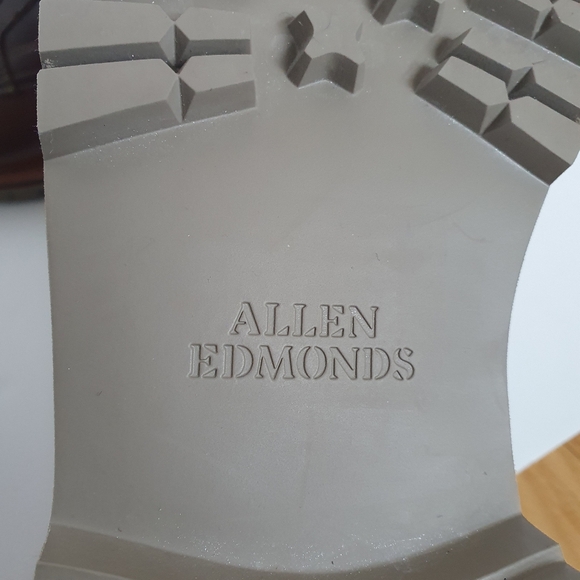 NWOB Allen Edmonds Freeport leather lace-up boots, size 11, brown - Picture 5 of 11